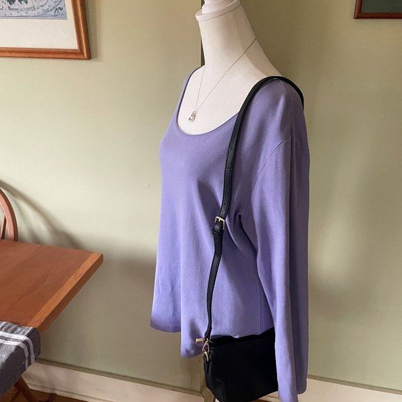 Beautiful Vegan Boho Crossbody Handbag and Purse Set (Black) - Picture 10 of 11